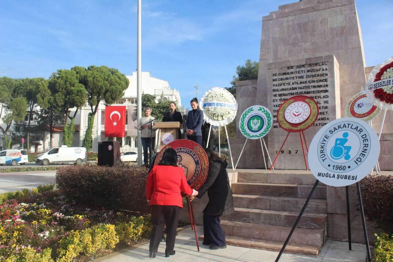 Muğla’da 3 Aralık Dünya Engelliler Günü’nde Anlamlı Tören 3